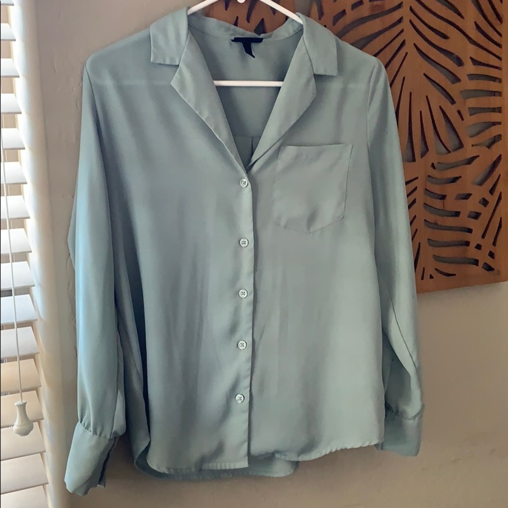 Who What Wear Button Up Blouse